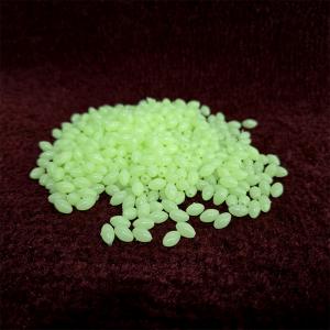 타원형 야광 구슬 자작 낚시 채비 대용량 발광 비즈 500개