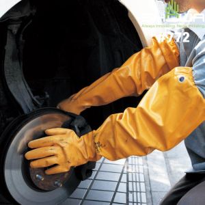 SHOWA 니트릴 장갑 772 해루질 토시장갑 방수 코팅