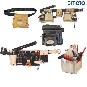 가죽 공구집 벨트 세트 10종 못 주머니 전공 목수 104-5709