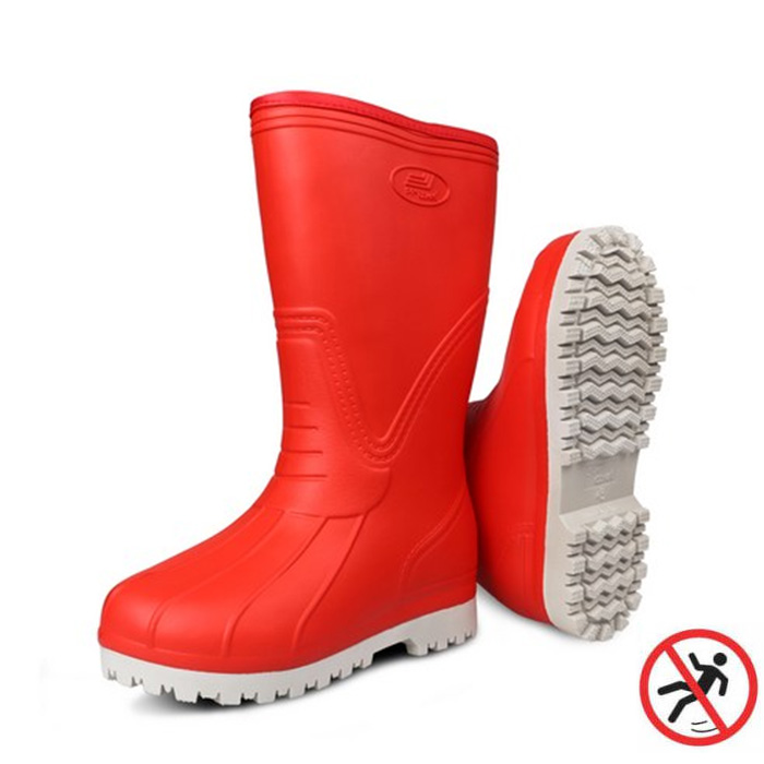 논슬립 EVA 방한 반장화 공기장화 슈퍼카미트 방한화 식당 주방 미끄럼방지