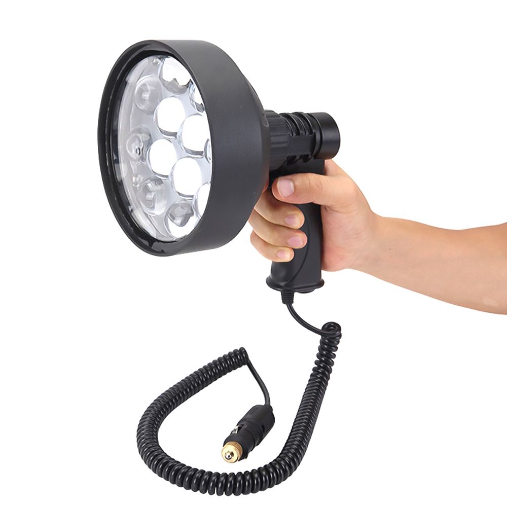 LED후레쉬 사냥 써치라이트 유해조수 선박 방범 순찰 탐조등 1000m