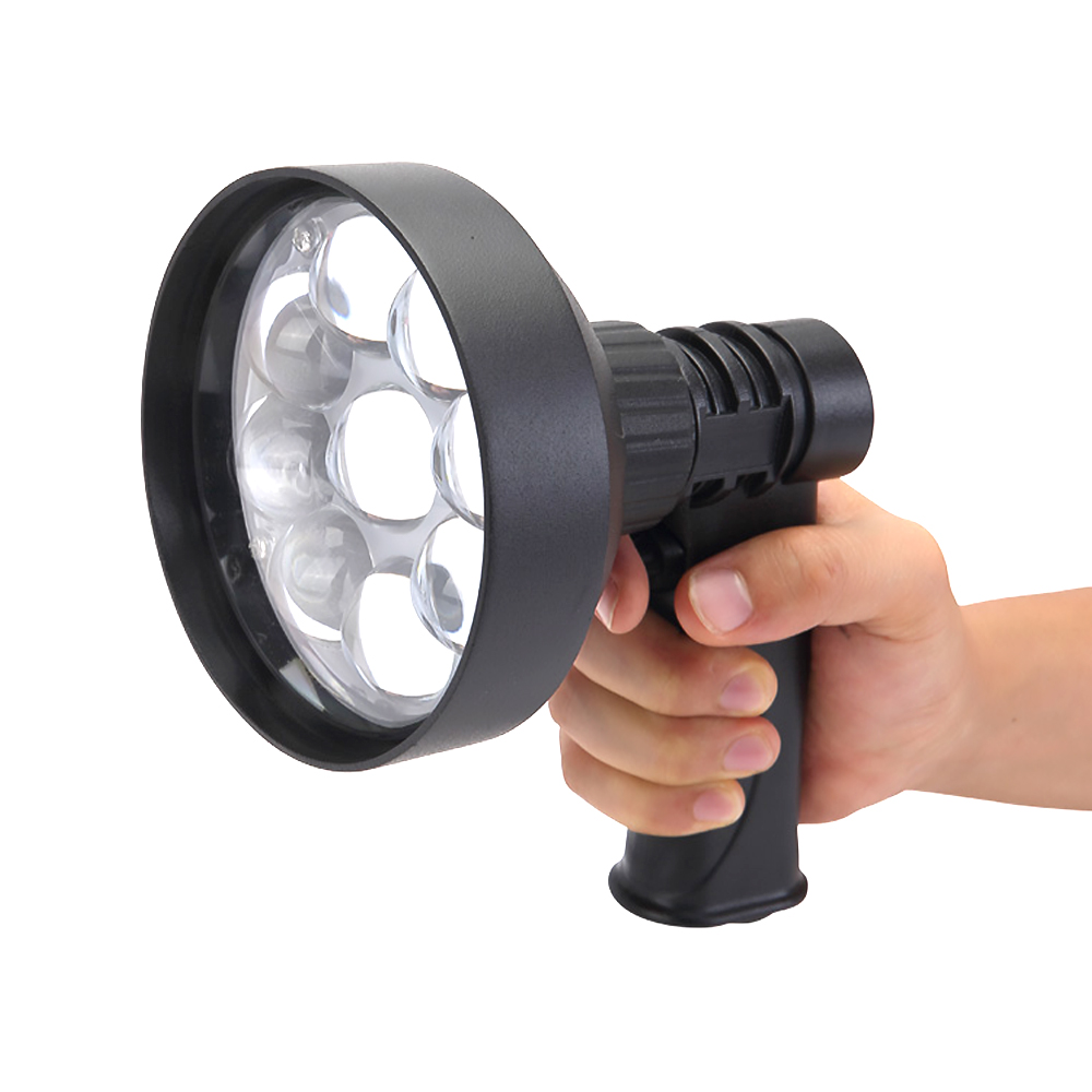 LED후레쉬 사냥 써치라이트 유해조수 선박 방범 순찰 탐조등 500m