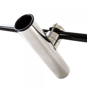 스텐 낚시대 꽂이 보트 로드 홀더 거치대 레일마운트 각도조절