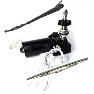 보트 와이퍼모터 세트 12V-24V 싱글암 샤프트 롱타입 M8