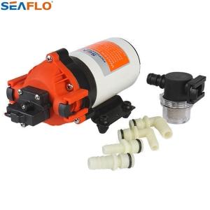 수압유지 가압 펌프 다이아프램 모터 워터 농약 분무기 캠핑카 보트 35s 80psi