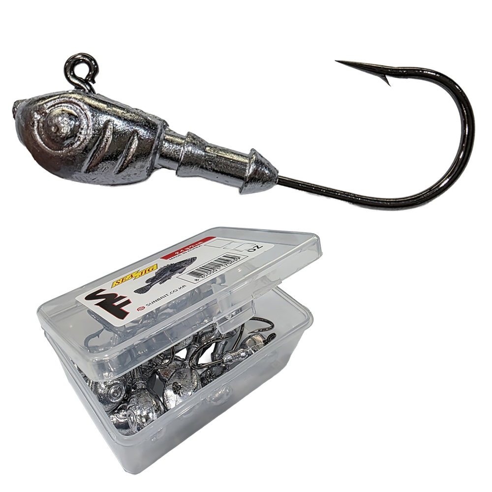 썬베이트 씨지그 지그헤드 벌크 농어 우럭 광어 바늘