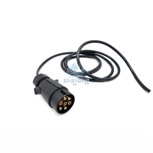 유럽식 7핀 플러그 2m 보트 카라반 트레일러