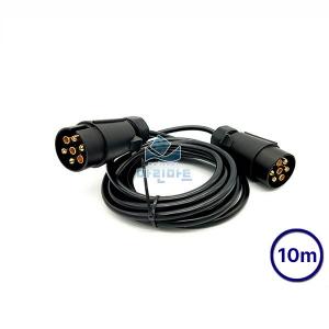 7핀 플러그 연장선 10m 유럽식 보트 카라반 트레일러