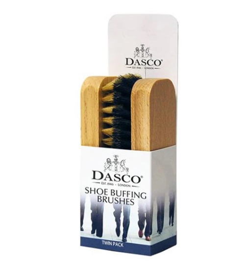[57001] DASCO COMPACT BRISTLE BRUSH TWIN PACK/광택용 돈모 브러시(2pcs/팩)