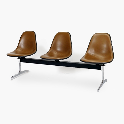 [Herman Miller]Bench By Eames (Brown/3인용)