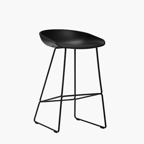 [HAY] About A Stool High AAS38 Black