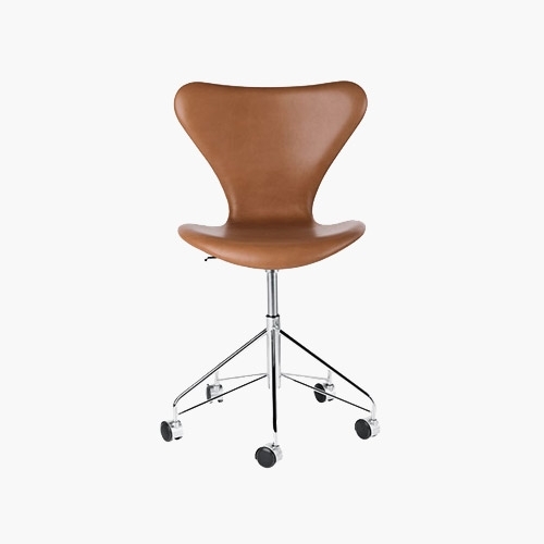 [Fritz Hansen] Series 7 Swivel Fully Upholstered Leather