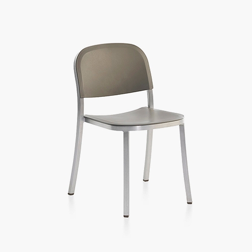 Emeco 1 inch chair Light Grey