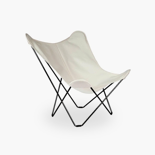 Mariposa Chair / White Fabric