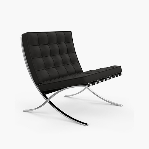 Barcelona Relax Chair / Black