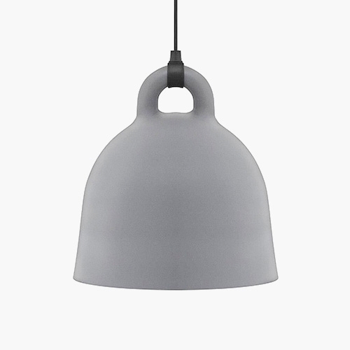 Bell Lamp L Ø55 cm / Grey