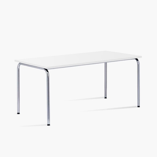 Akiro 426 Table (160cm / White)_B품/옆면크렉