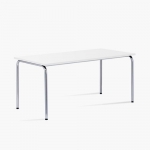 Akiro 426 Table (160cm / White)_B품/옆면크렉