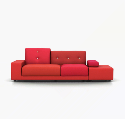 Polder Sofa / Red