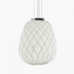 Pinecone Pendant / White &Oslash;50