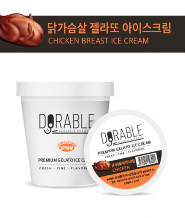 도러블 강아지 아이스크림 닭가슴살맛 473ml