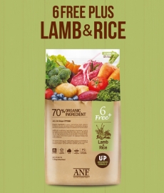 ANF 유기농 6Free 플러스 양고기&쌀 1.8kg