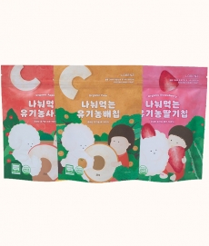 로렌츠 강아지 간식 나눠먹는 과일칩 15g 3종 (딸기칩 배칩 사과칩)