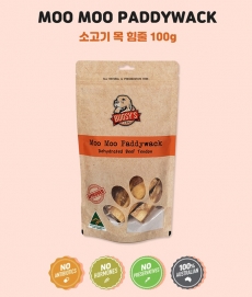 벅시 에어드라이드 간식 소고기 무무 패디웩(목힘줄) 70g