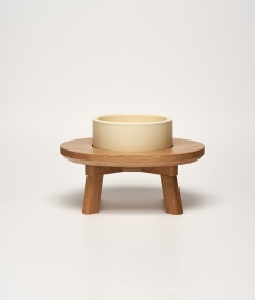 스몰스터프 DINING SET WOOD 1P WHITE OAK