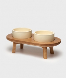 스몰스터프 DINING SET WOOD WHITE OAK