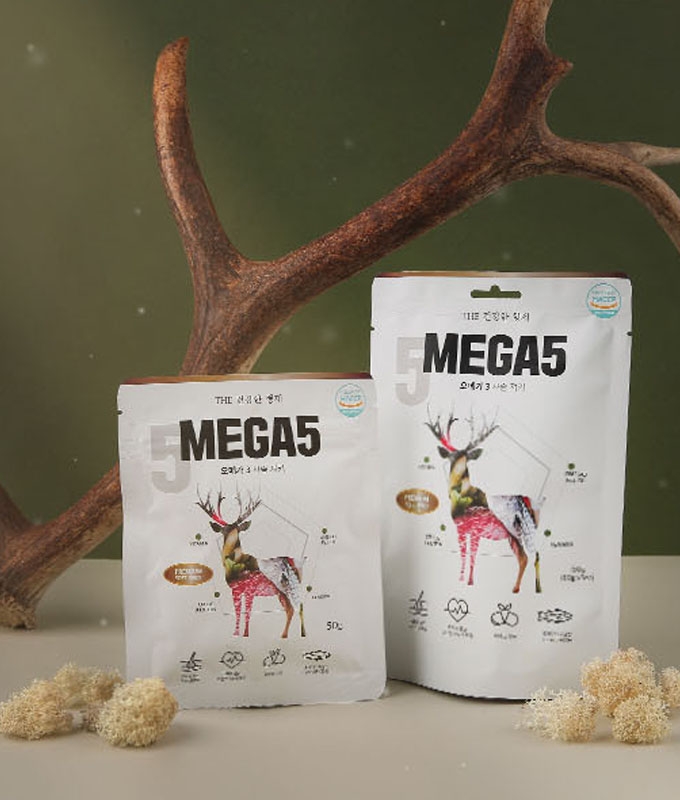 5MEGA5 오메가3 사슴고기 영양져키 150g