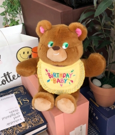 헤이제리 Birthday Baby Bib [Yellow]