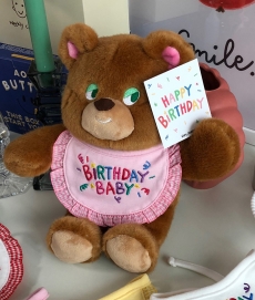 헤이제리 Birthday Baby Bib [Pink]