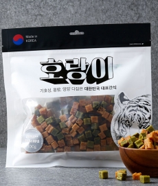 100% 국내산 호랑이 독 리얼큐브 4종 300g