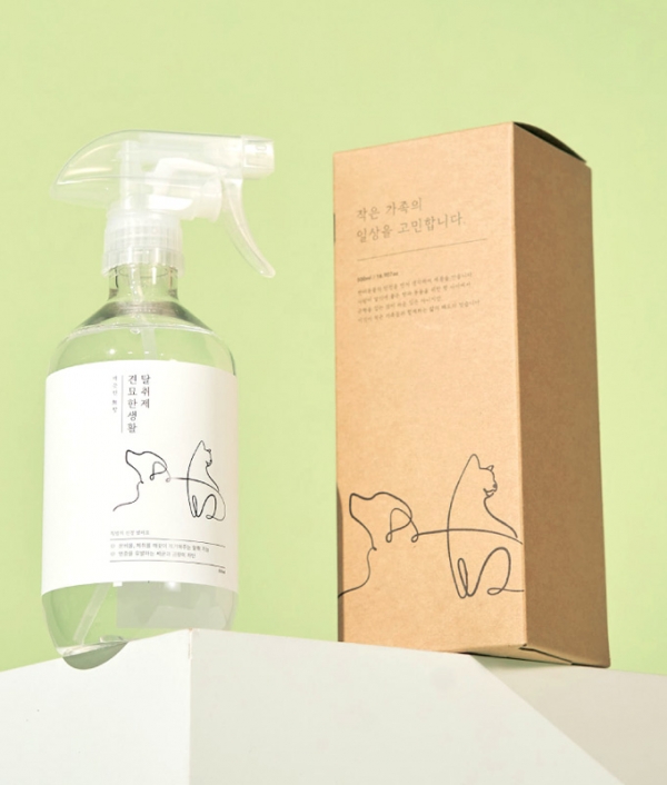 견묘한생활 강아지 고양이 탈취제 500ml