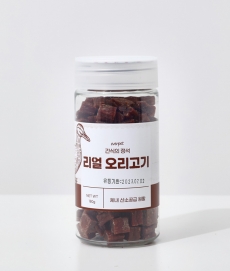 에버펫 간식의정석 리얼져키 7종 180g(닭고기,연어,소고기,황태,오리,사슴,캥거루)