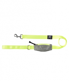 퍼피갤러리 강아지 리드줄  GO OUT POCKET LEASH (GREY)