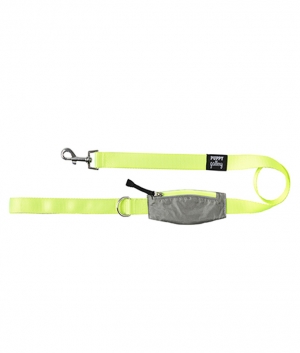 퍼피갤러리 강아지 리드줄  GO OUT POCKET LEASH (GREY)