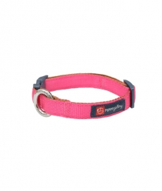 퍼피갤러리 목줄 Tokyo Ginza Collar (Pink&Brown)