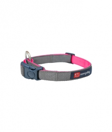 퍼피갤러리 목줄 Tokyo Ginza Collar (Grey&Pink)