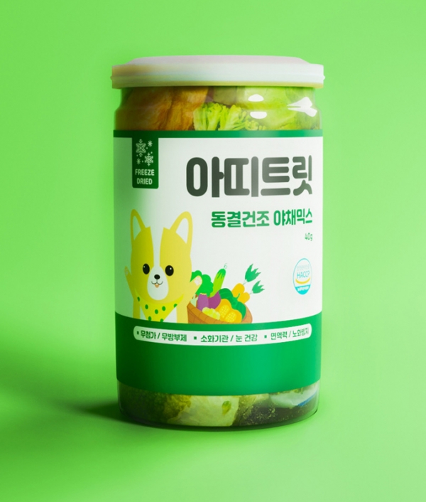 아띠푸드 아띠트릿 동결건조 야채믹스 40g