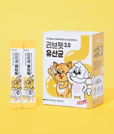 리브펫 강아지 고양이 유산균 스틱포 60g