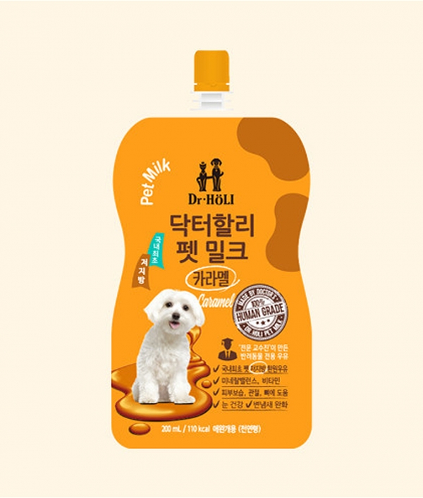 닥터할리 강아지 펫밀크 카라멜 200ml 10개입