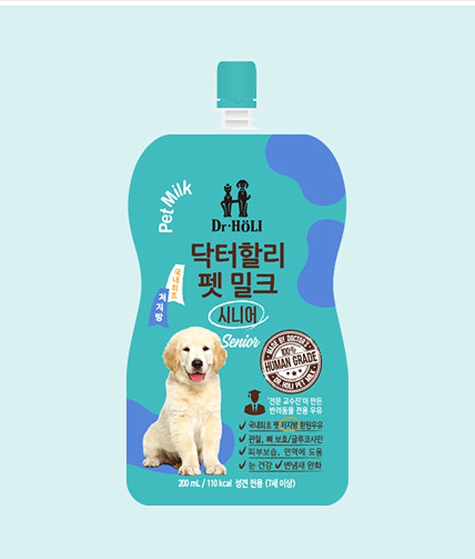 닥터할리 강아지 펫밀크 시니어 200ml