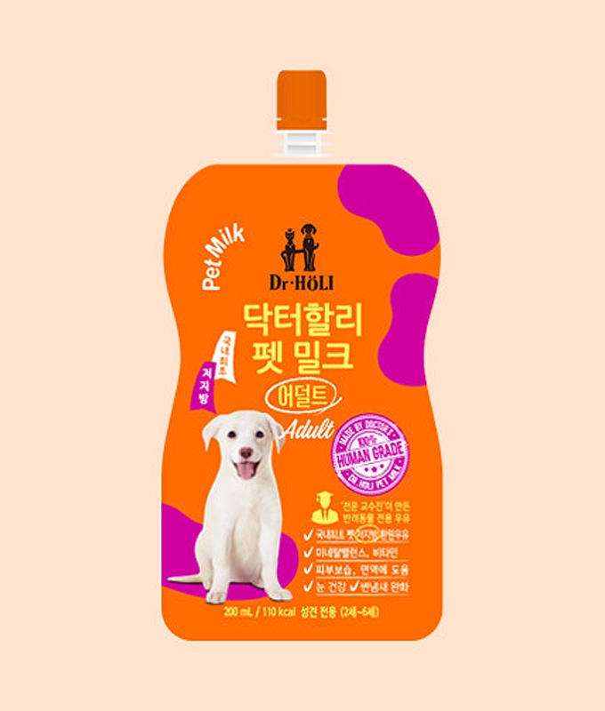 닥터할리 강아지 펫밀크 어덜트 200ml