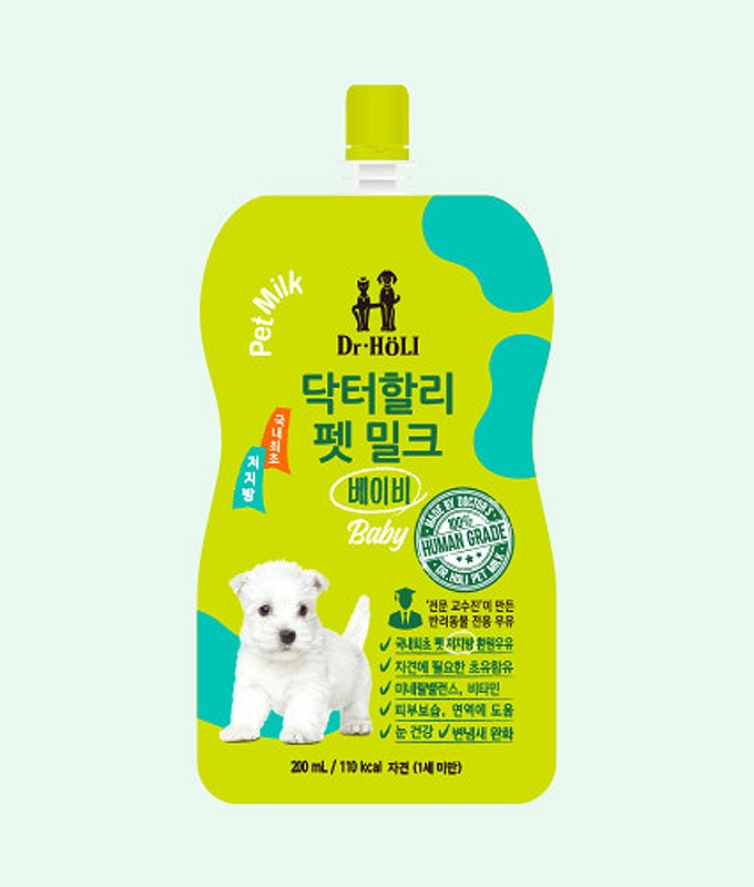 닥터할리 강아지 펫밀크 베이비 200ml