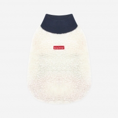 키니키니 HALF FLEECE SLEEVELESS-IVORY(양털슬리브)