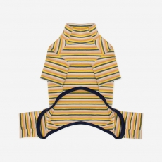 키니키니 STRIPE ALL IN ONE-MUSTARD(올인원)