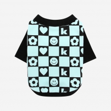 키니키니 KINI SMILE CHECK TSHIRT_MINT(반팔티)