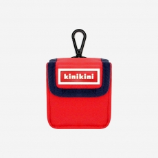 키니키니 SIGNATURE LOGO SUPPLEX POOP BAG-RED(풉백)